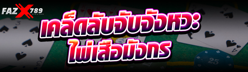 เคล็ดลับจับจังหวะไพ่เสือมังกร